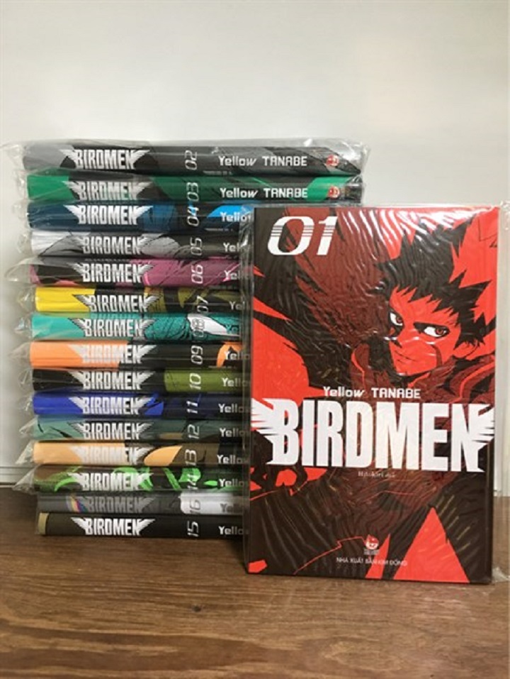 Sách - Birdmen (trọn bộ 16 tập, tặng kèm postcard cho mỗi tập)