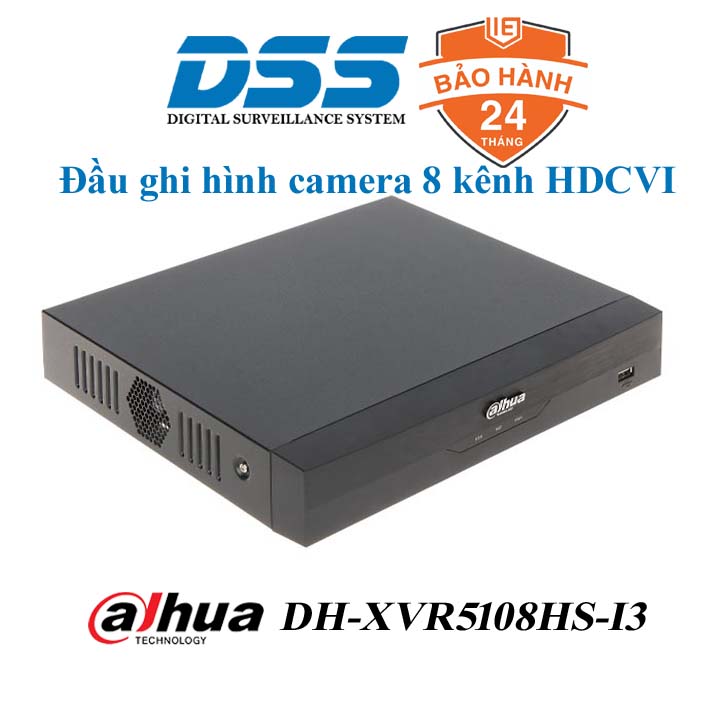 Đầu ghi camera HDCVI 8 kênh DAHUA DH-XVR5108HS-I3 hàng chính hãng