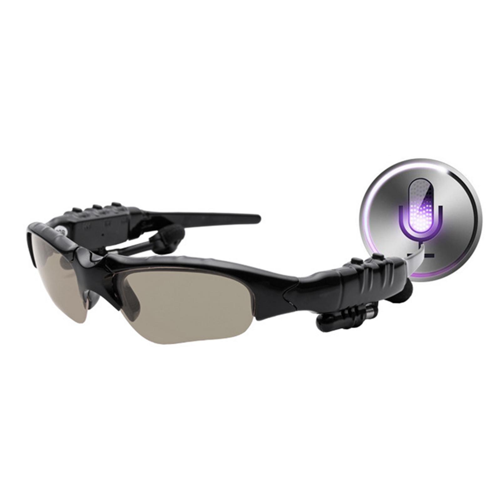 Music Bluetooth Sunglasses Earbuds Headset for Sports Running Car Driving