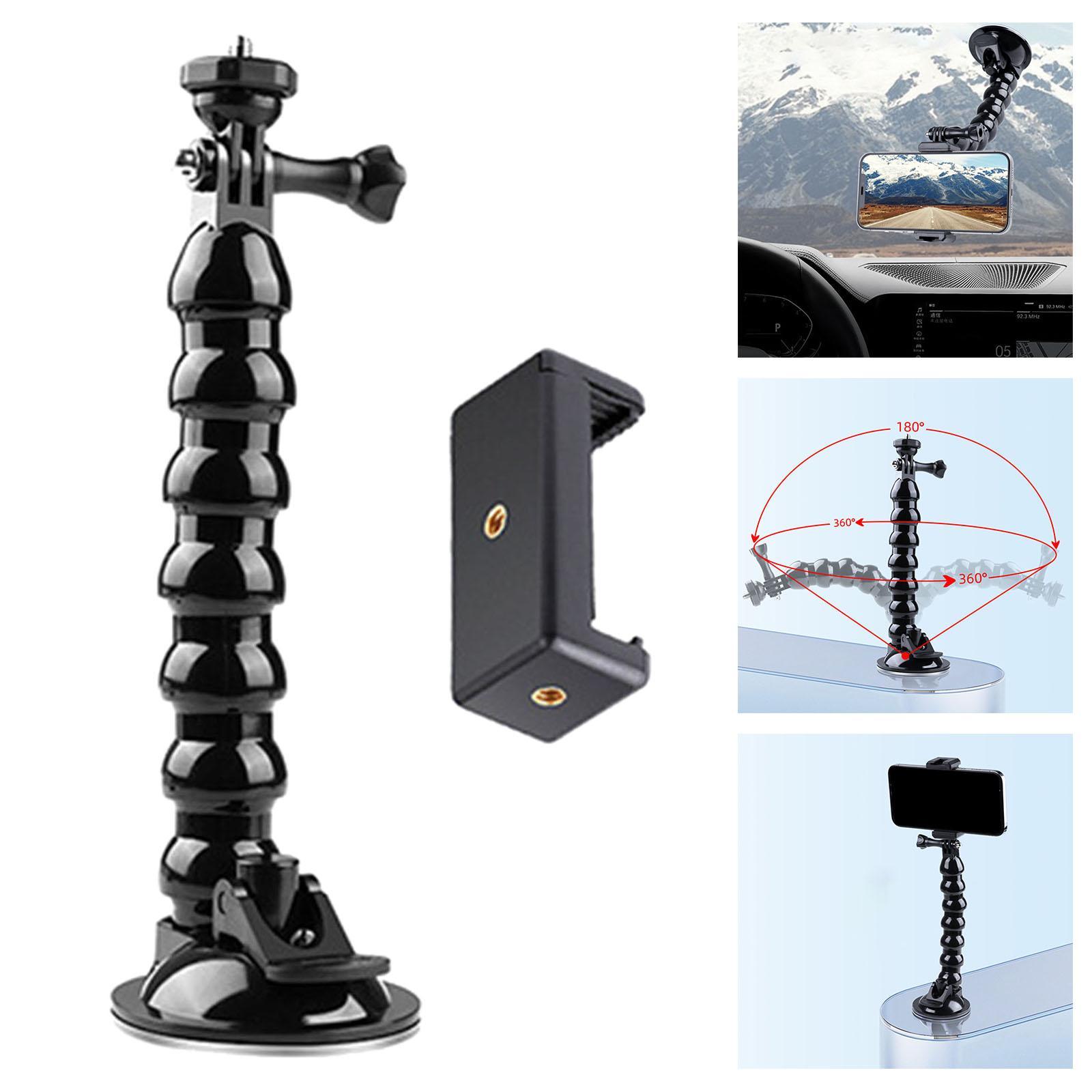 Car Mobile Holder Mount Suction Cup for DJI Action 2 Action for Phone