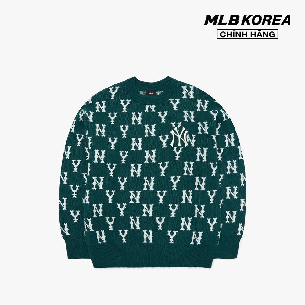 MLB - Áo sweater phom suông tay dài Classic Monogram Overfit 3AKPM0126-50GND