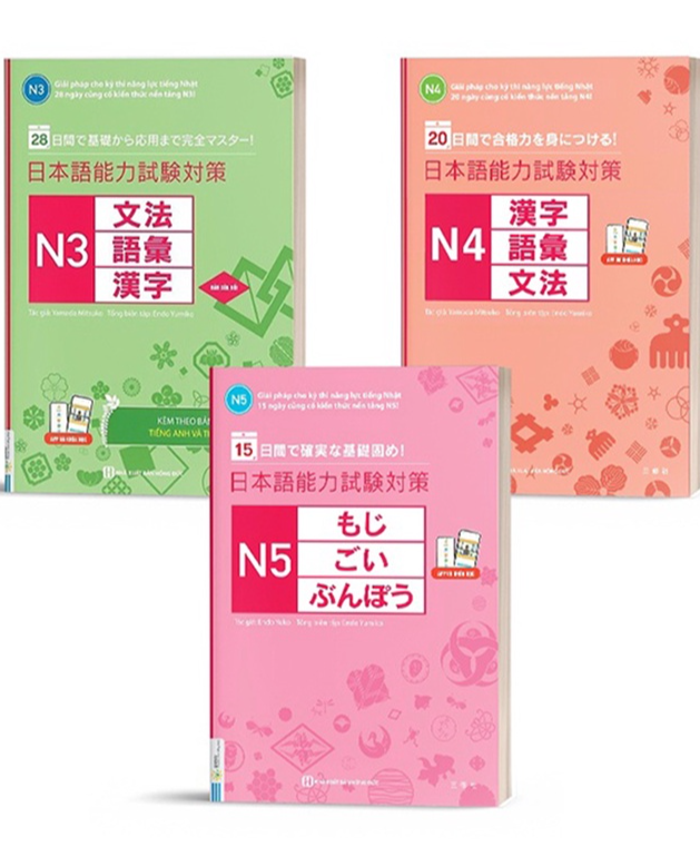 Combo Giải Pháp Cho Kỳ Thi Năng Lực Tiếng Nhật - Bản Quyền