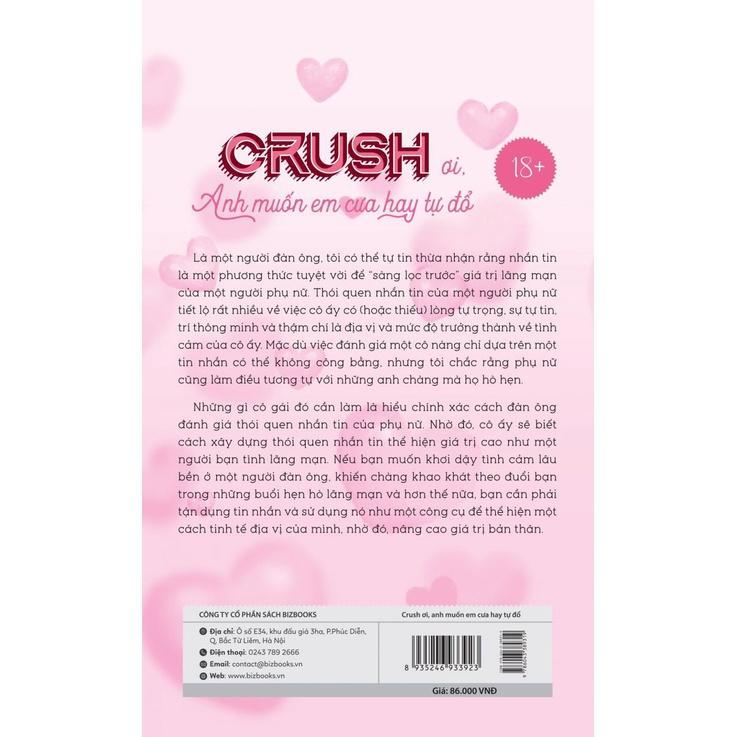 Crush ơi, Anh muốn em cưa hay tự đổ? - Bản Quyền