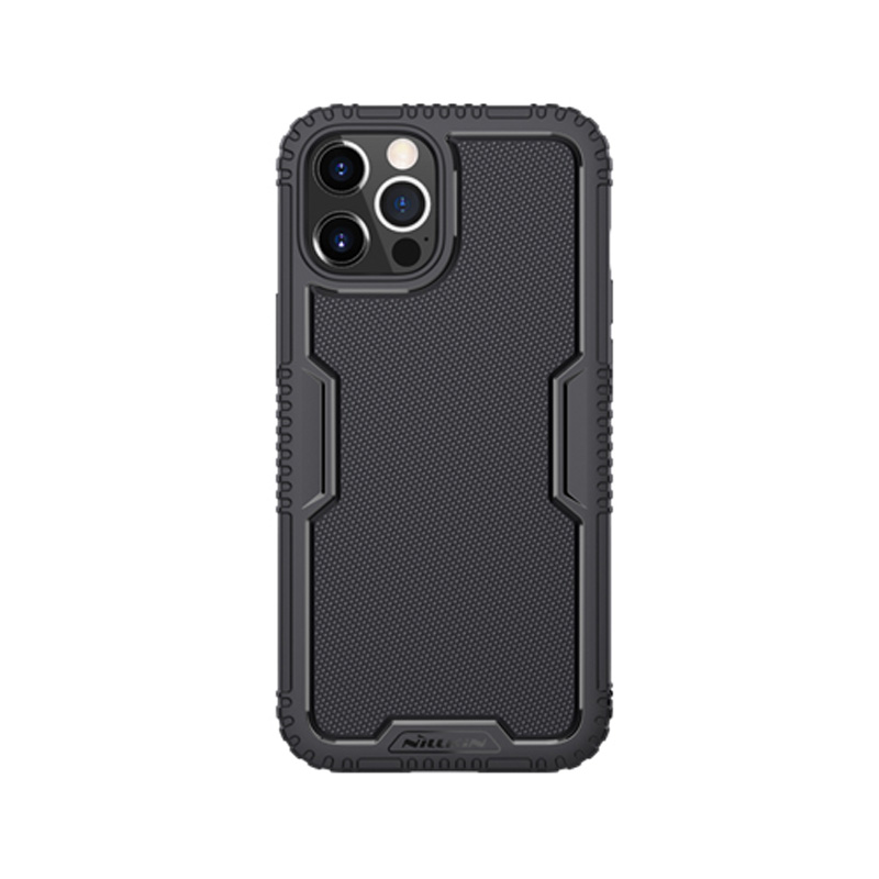 Ốp lưng iPhone 12 Pro Max Nillkin Tactics TPU Protection Case - Hàng Nhập Khẩu