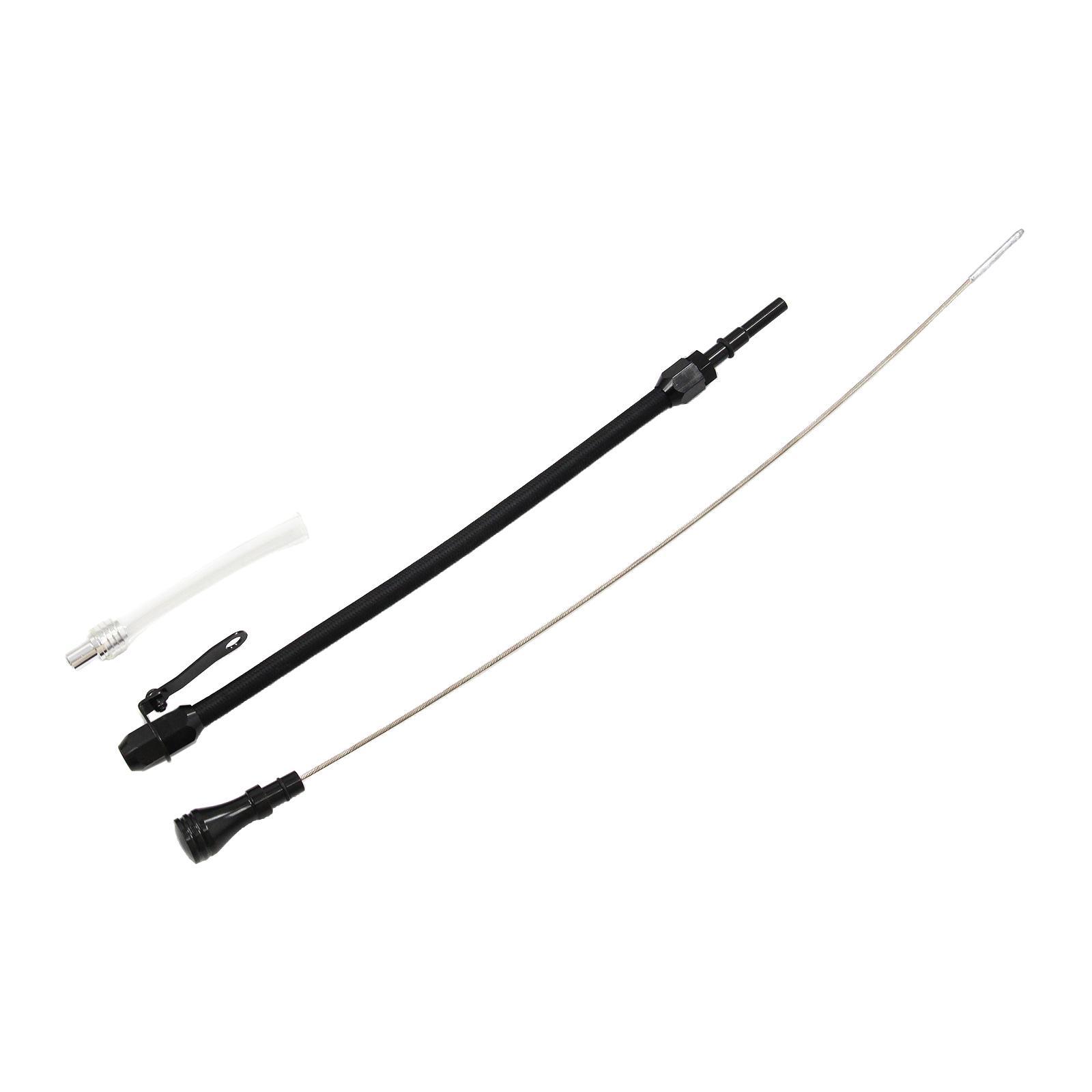 Truck Engines Flexible Oil Dipstick Black for 4.8L 5.7L 6.0L 6.2L