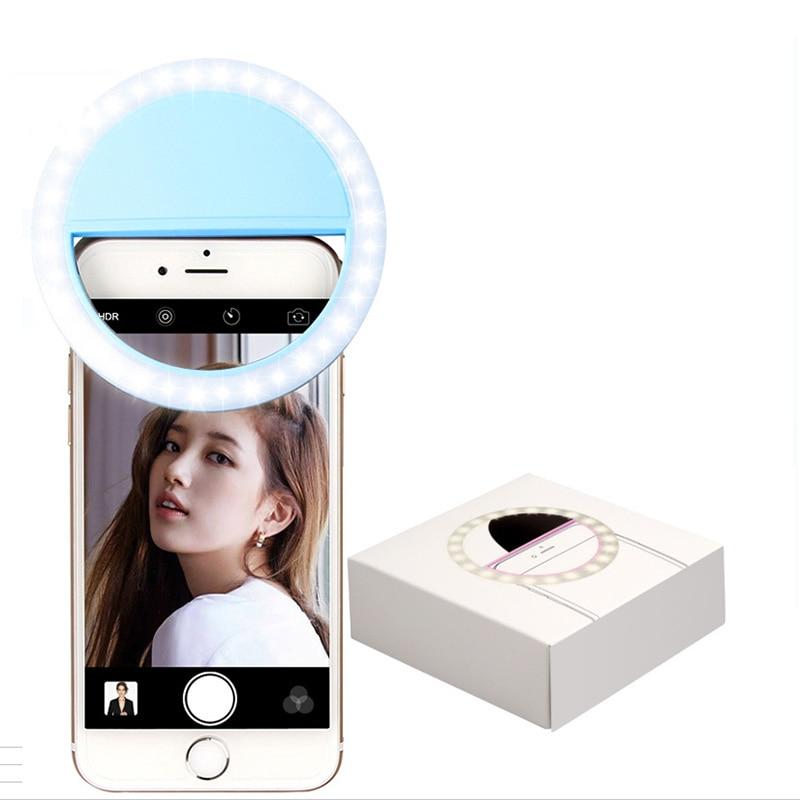 IPHONE Đèn Led Hỗ Trợ Chụp Ảnh Selfie Cho Điện Thoại