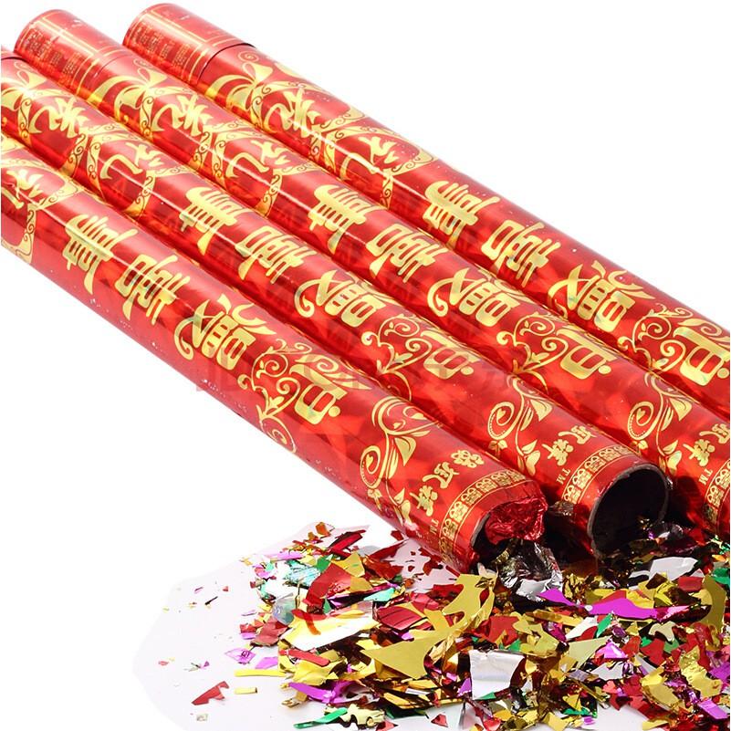 Pháo Giấy Kim Tuyến 40cm