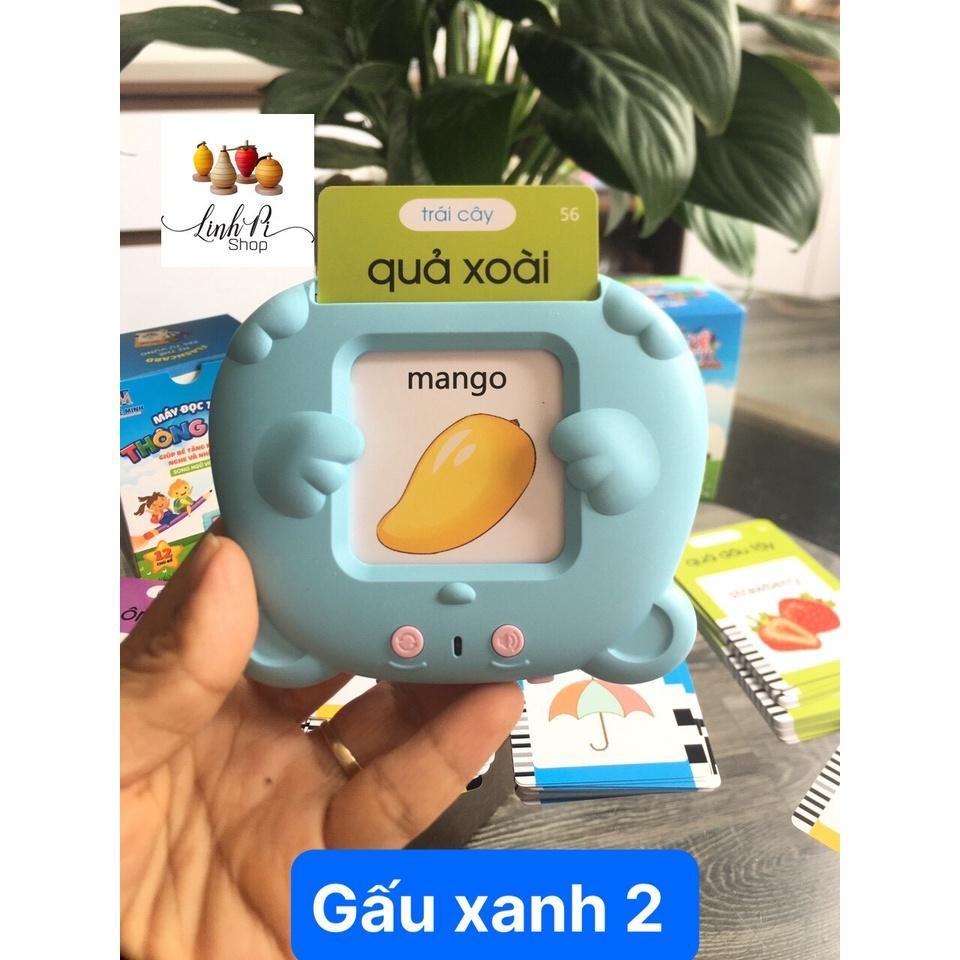 Máy đọc thẻ flashcard song ngữ Anh- Việt