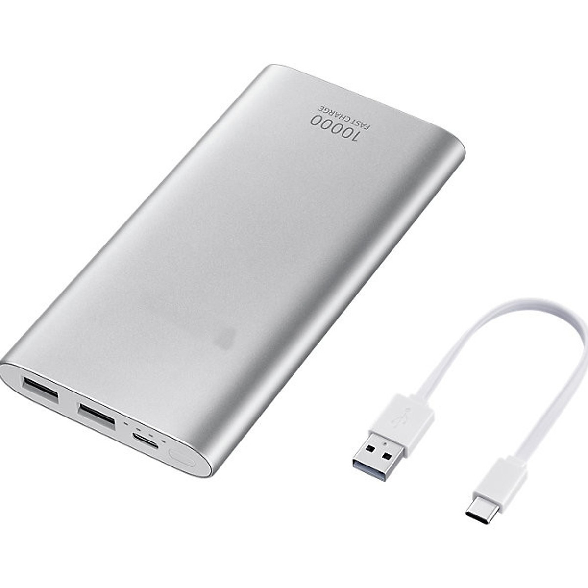 Pin Sạc Dự Phòng Không Dây SS 10000mAh - Thiết Kế Mỏng Nhẹ, 2 Cổng USB Tiện Lợi, Sạc Nhanh, An Toàn