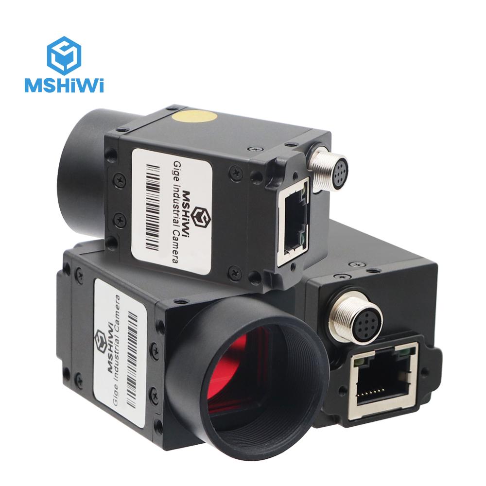 Gige Camera công nghiệp Gigabit Ethernet Machine Vision Camera Màu màn trập C miệng với SDK Windows Linux Demo Python