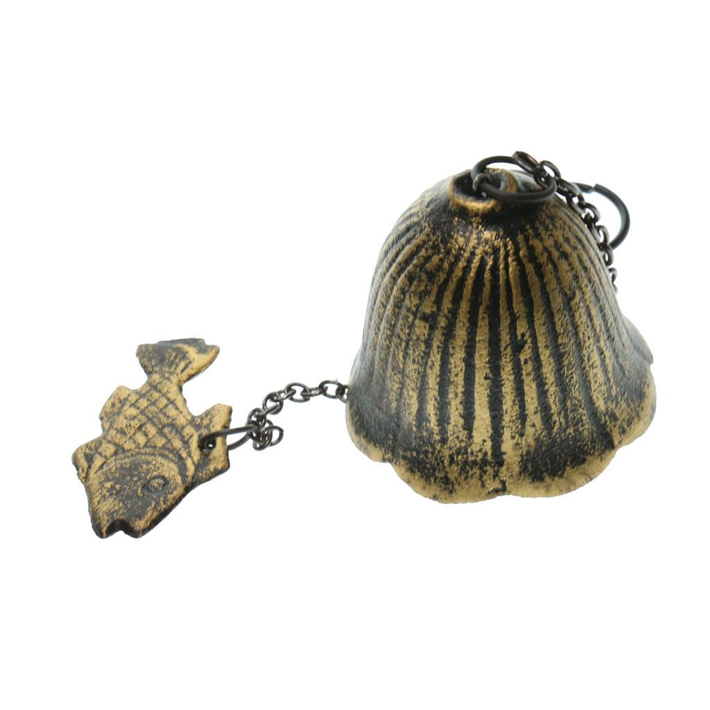 Cast Iron Animal Windbell Wind Chime Hanging Outdoor Yard