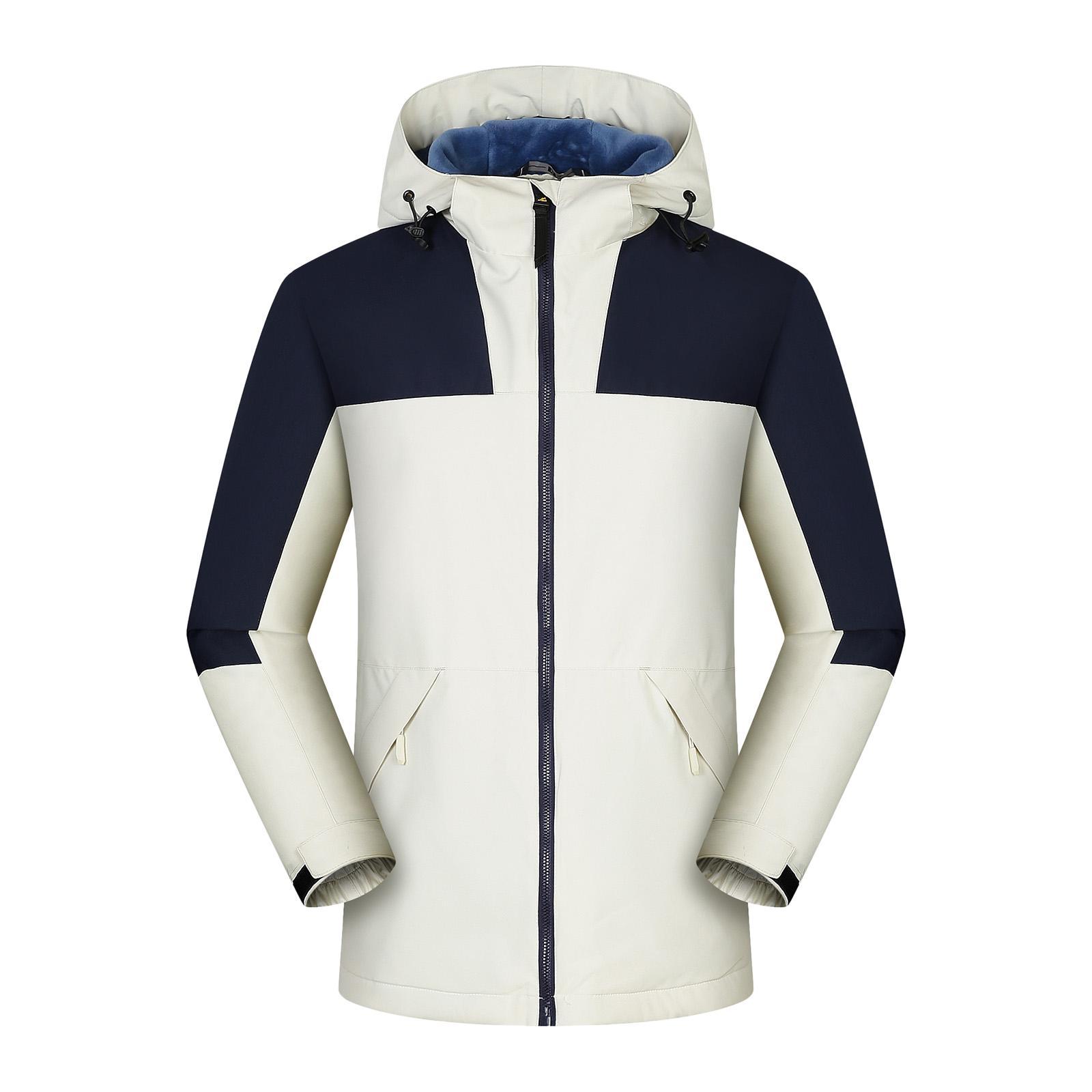 Women Hooded Softshell Jacket Hiking Jacket with Pockets for Skiing Cycling