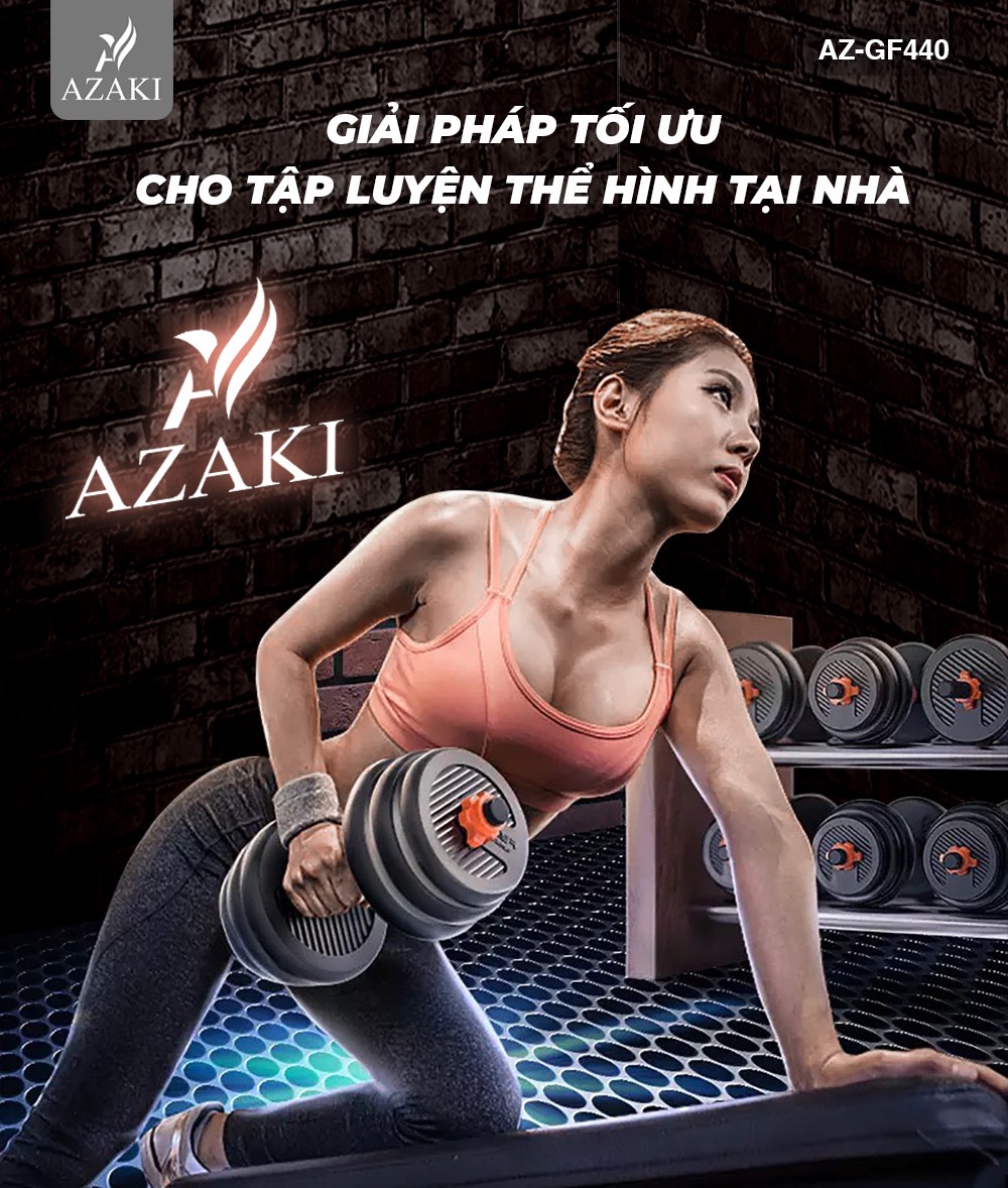 Bộ Tạ Đa Năng 40Kg Azaki GF440