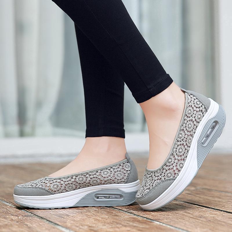 Giày Thể Thao Thoáng Khí Thời Trang Cho Nữ