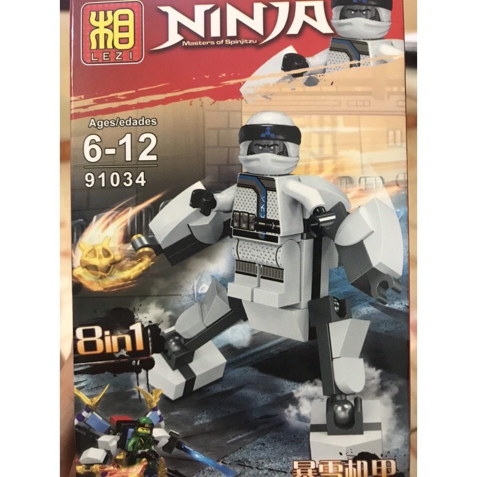 Lego cho bé đồ chơi lego xếp hình Ninja đồ chơi sáng tạo cho con