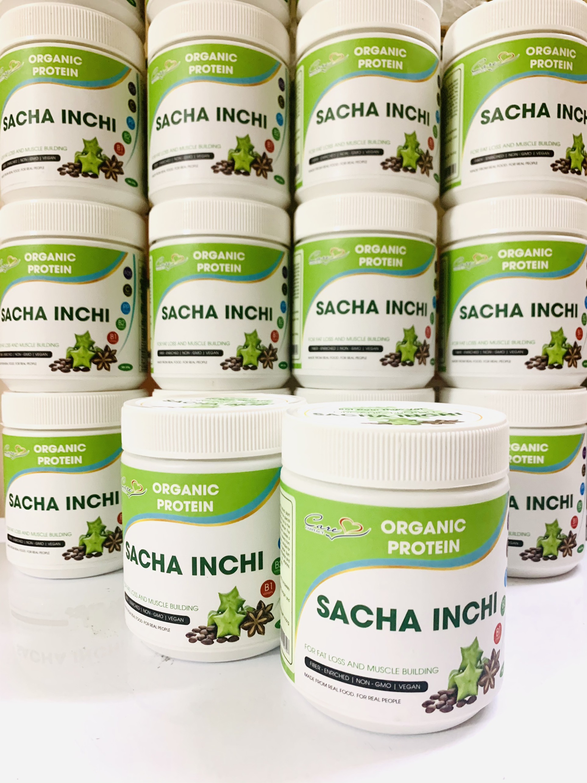 2 hộp BỘT PROTEIN THỰC VẬT SACHA INCHI 270g