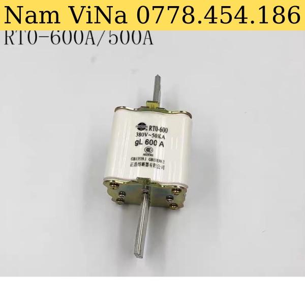 Cầu chì Zhengrong RT0-600 gL 500A, 600A 380V~50KA