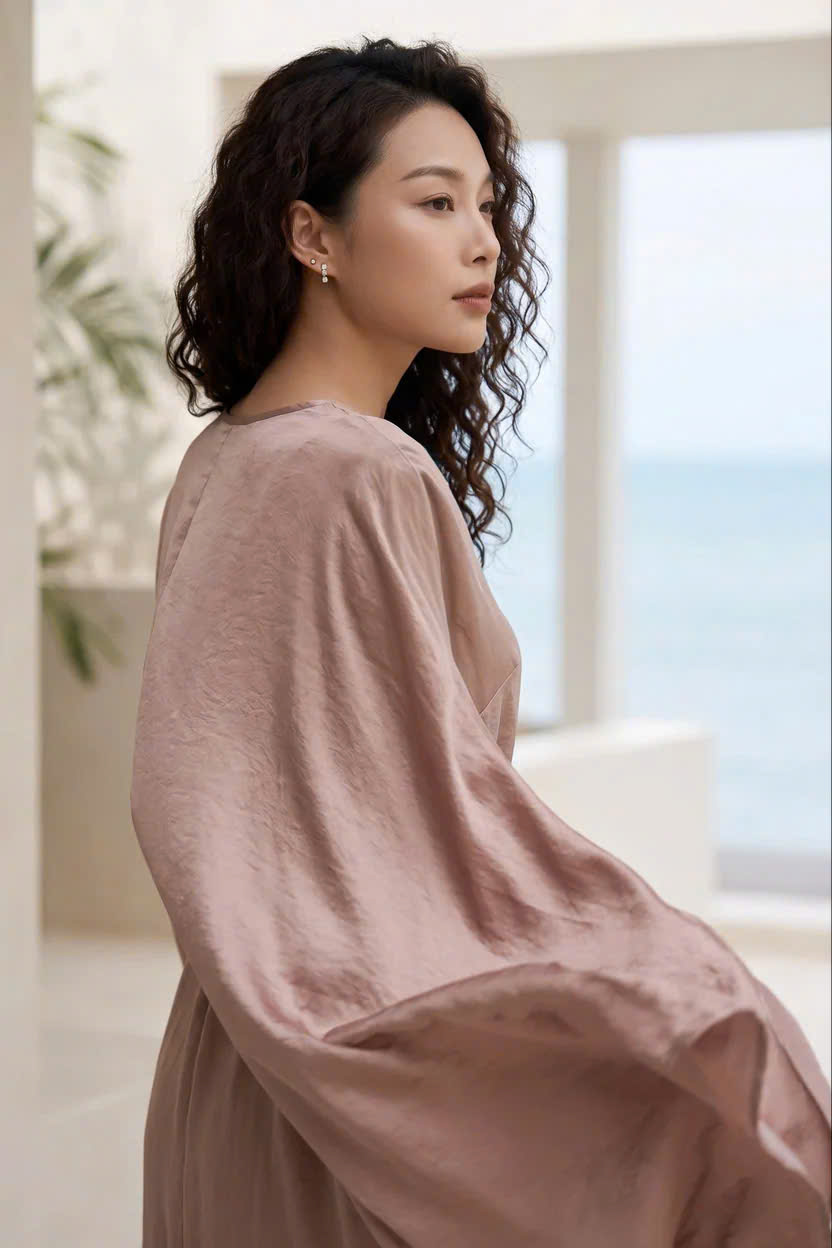 Đầm Maxi Dáng Suông Tencel Ánh Tức Dre202 Thời trang Hity