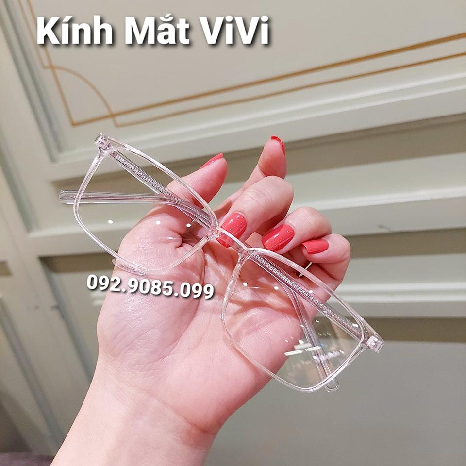 Gọng Kính Cận Dáng Vuông( Gọng nhựa cốt kim loại) - Kính Thời Trang ( Nam + Nữ