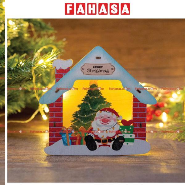 Đèn Gỗ Trang Trí Giáng Sinh - Bách Mộc - Nhà Noel