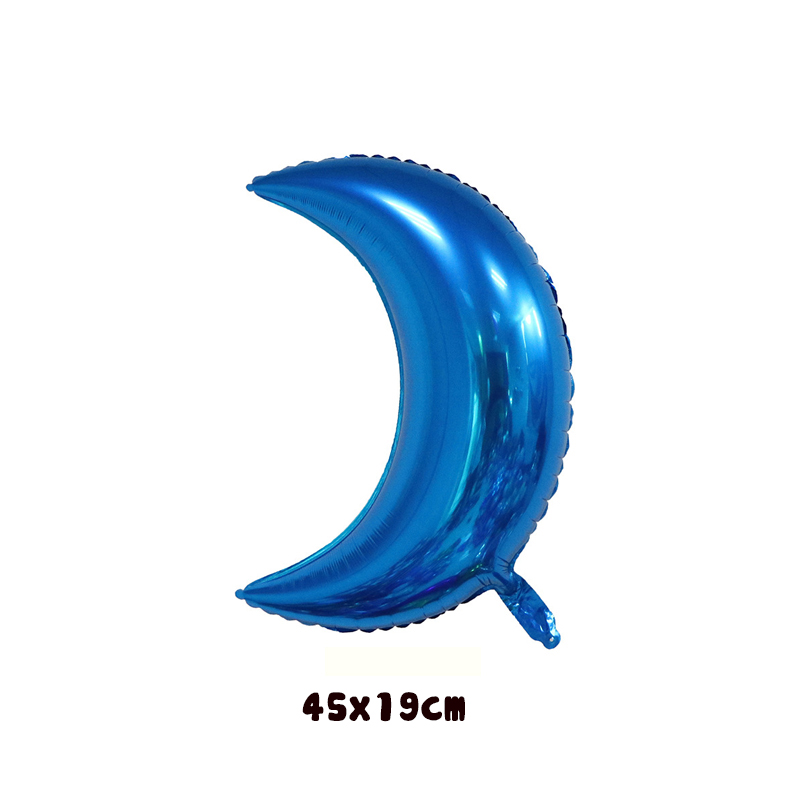 Bong Bóng Kiếng Nhôm Hình Mặt Trăng 3 Size