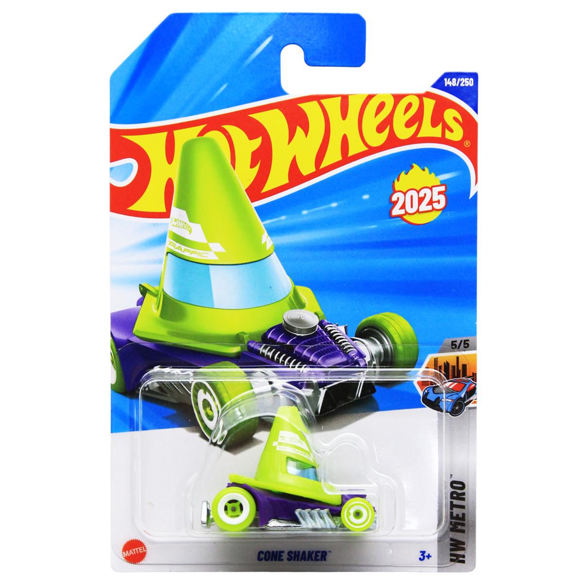Siêu Xe Hot Wheels C4982 - 148/250 - Cone Shaker (Mẫu Màu Giao Ngẫu Nhiên)