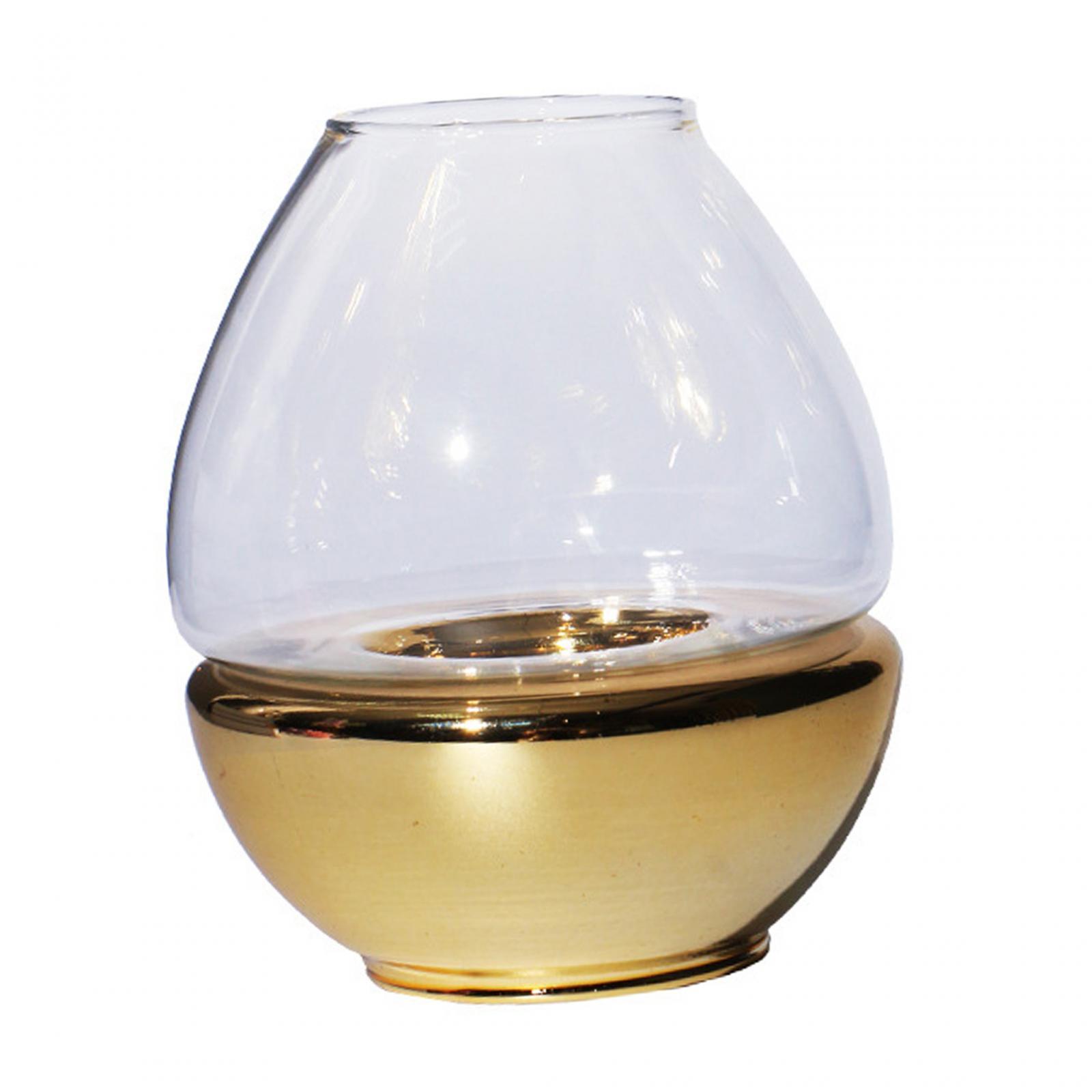 Glass Candlestick Holders Tealight Candle Holders for Table Centerpieces, Wedding Decor and Dinner Party