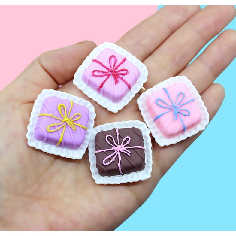 Mô hình đĩa bánh chưng trang trí tiểu cảnh, nhà búp bê, Dollhouse DIY quà tặng trang trí