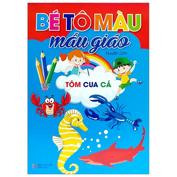 Bé Tô Màu Mẫu Giáo - Tôm, Cua, Cá