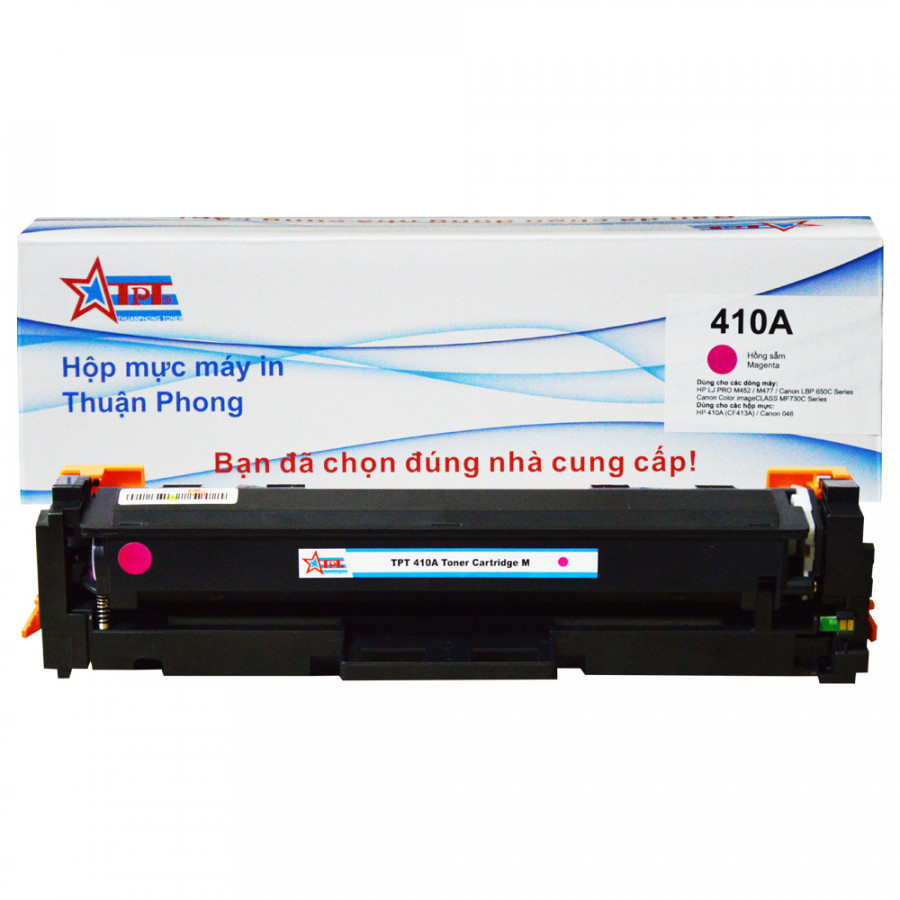 Hình ảnh Hộp mực Thuận Phong 410A dùng cho máy in màu HP M452 / M477 / Canon LBP 650C Series