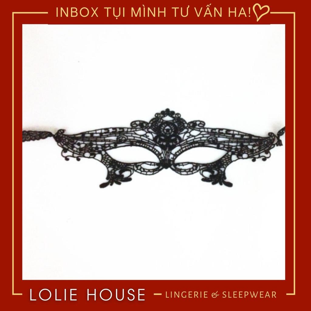 Mặt nạ ren sexy quyến rũ - Bịt mắt ren sexy quyến rũ LOLIE HOUSE - PK2