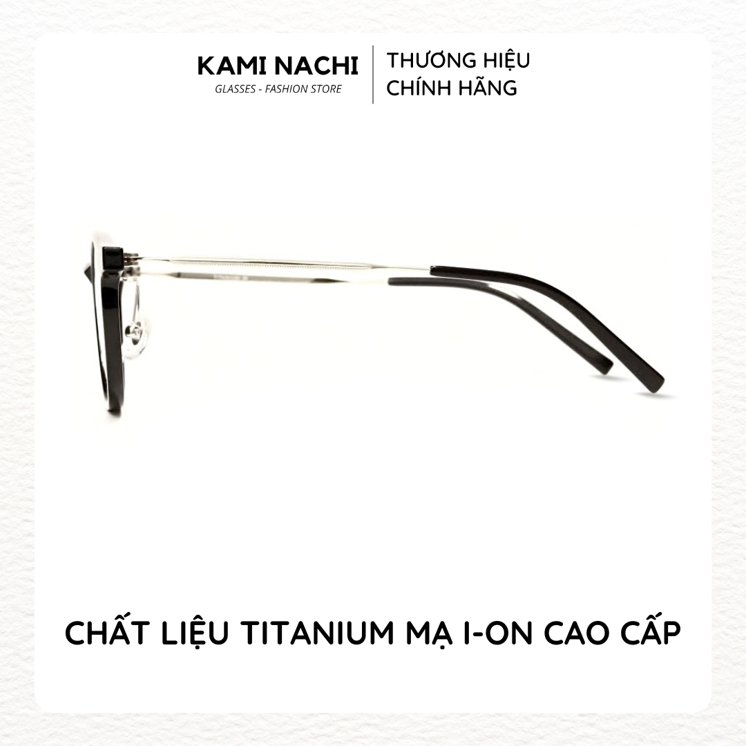 Gọng kính The Angel phiên bản Sari chất liệu Titanium mạ I-on mã 16107X KAMI NACHI