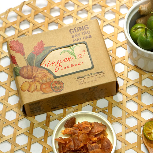 Combo 4 hộp gừng mật ong Nam Xanh