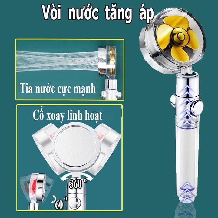 Đầu Vòi Sen Áp Suất Cao 5 Chế Độ Điều Chỉnh Được Công Tắc Mạnh Có Thể Điều Chỉnh Chất Lượng