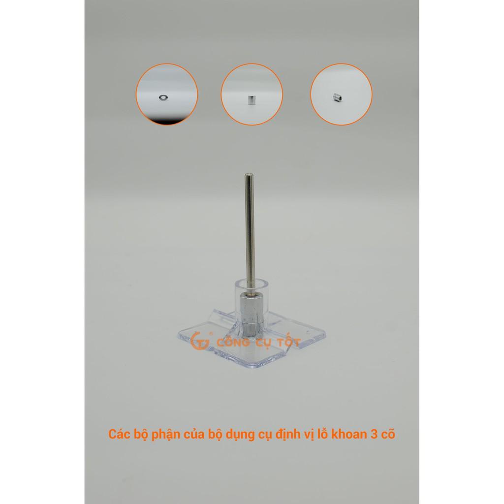 Bộ dụng cụ định vị lỗ khoan 3 cỡ 6-8-10mm