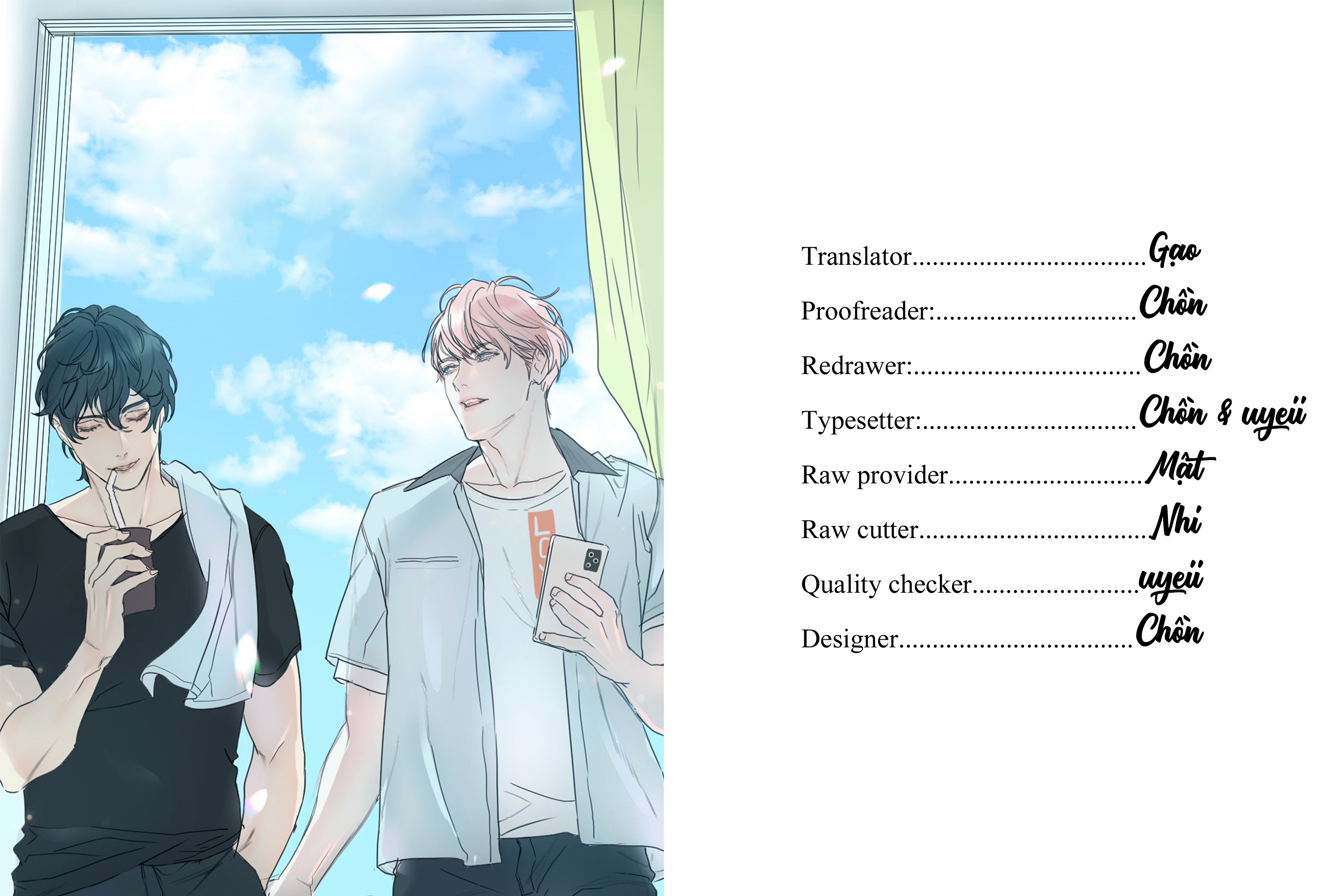 tựa lên vai người chapter 2 1