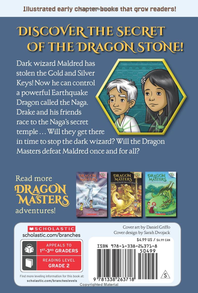 Sách ngoại văn: Dragon Masters #13: Eye Of The Earthquake Dragon