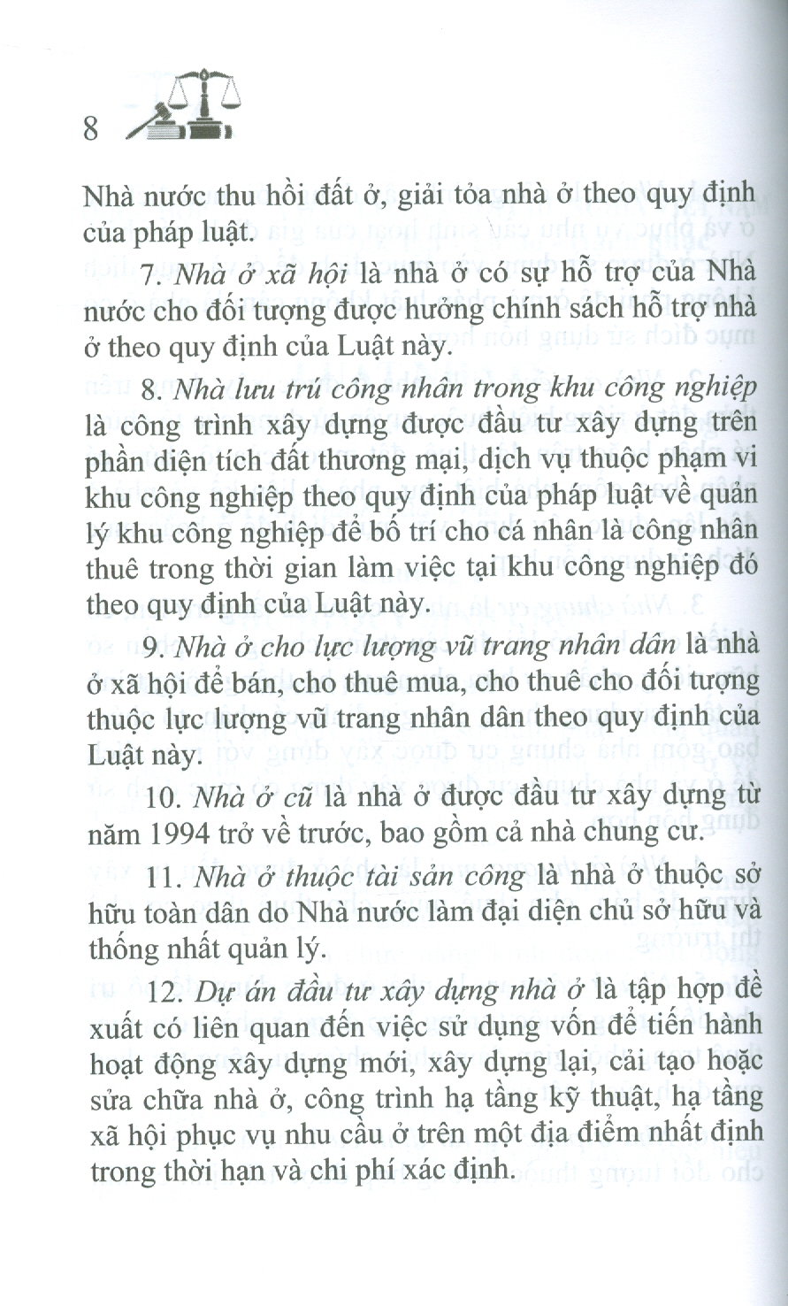 Luật Nhà Ở (Có hiệu lực thi hành từ ngày 1/8/2024)