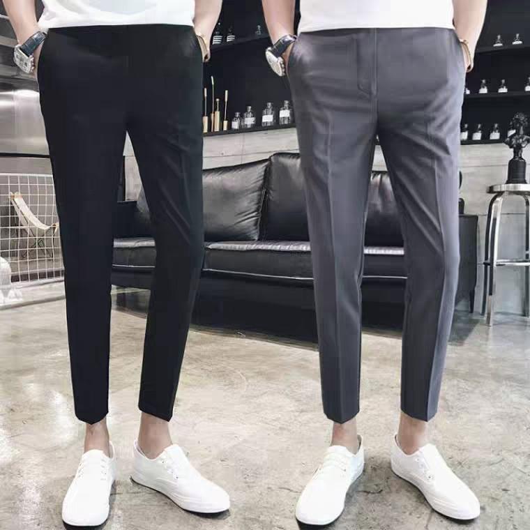 Đủ màu đủ size 28 - 37 Quần tây nam học sinh công sở cao cấp có big size Quần tây ống côn body co giãn đi học đi chơi