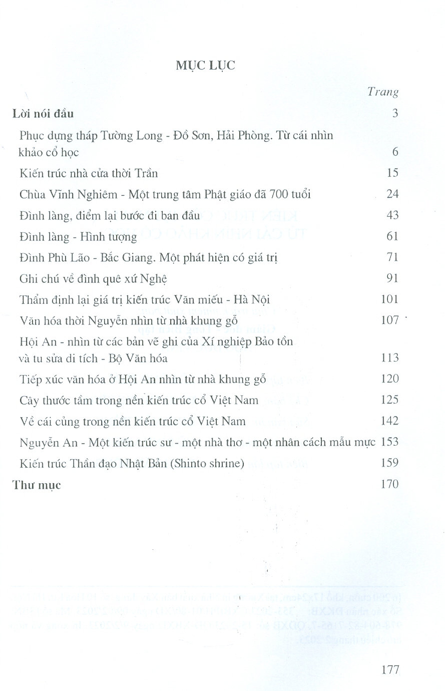Kiến Trúc Cổ Việt Nam Từ Cái Nhìn Khảo Cổ Học - PGS.TS. Trịnh Cao Tưởng
