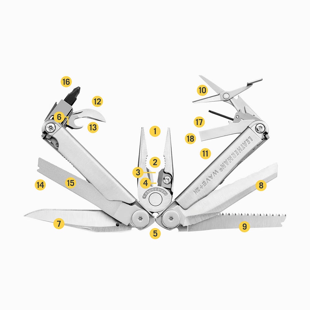 Kìm đa năng Leatherman Wave Plus 2H - Bảo hành 25 năm