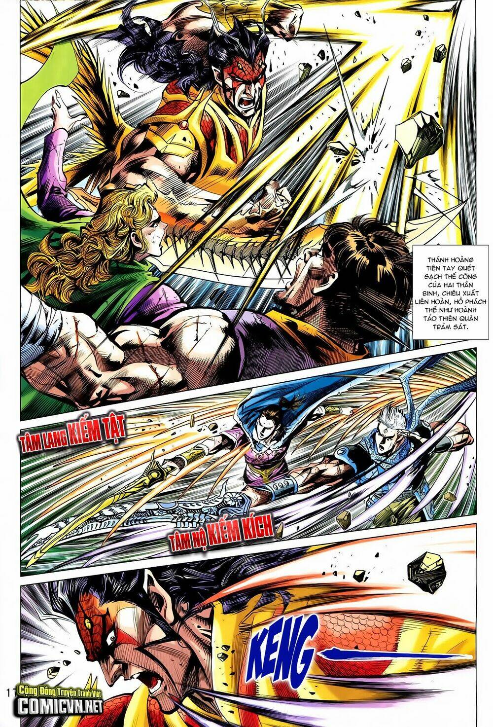 thần binh vấn thiên chapter 31 15