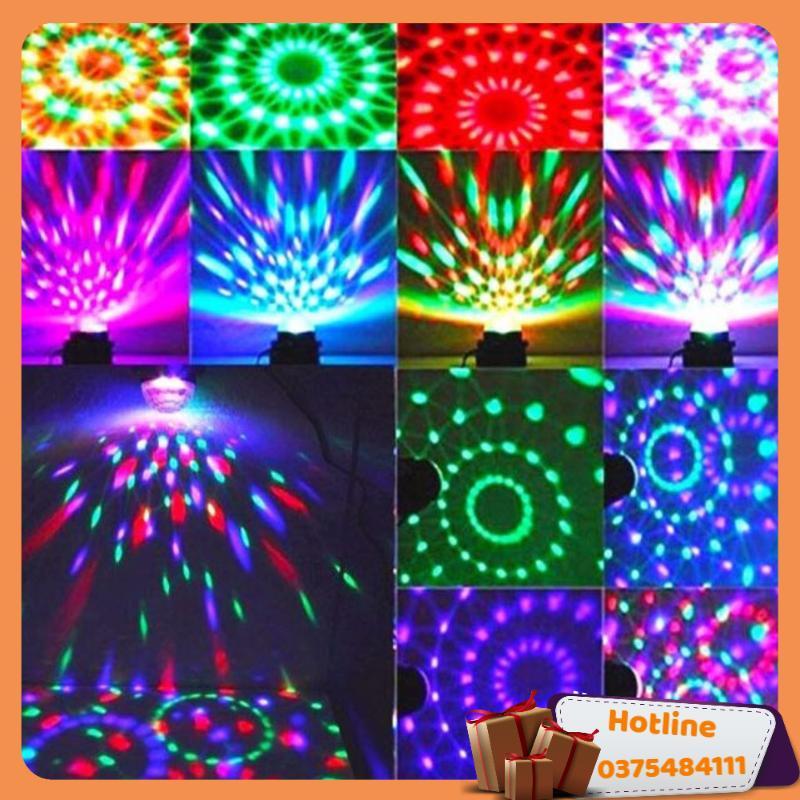 Đèn Led Xoay Cảm Ứng Theo Nhạc . Đèn Led Vũ Trường Cảm Ứng Nhạc Dùng Trang Trí Trong Quán Karaoke, Bar, Sân Khấu, Các Buổi Tiệc... - Hàng Loại 1