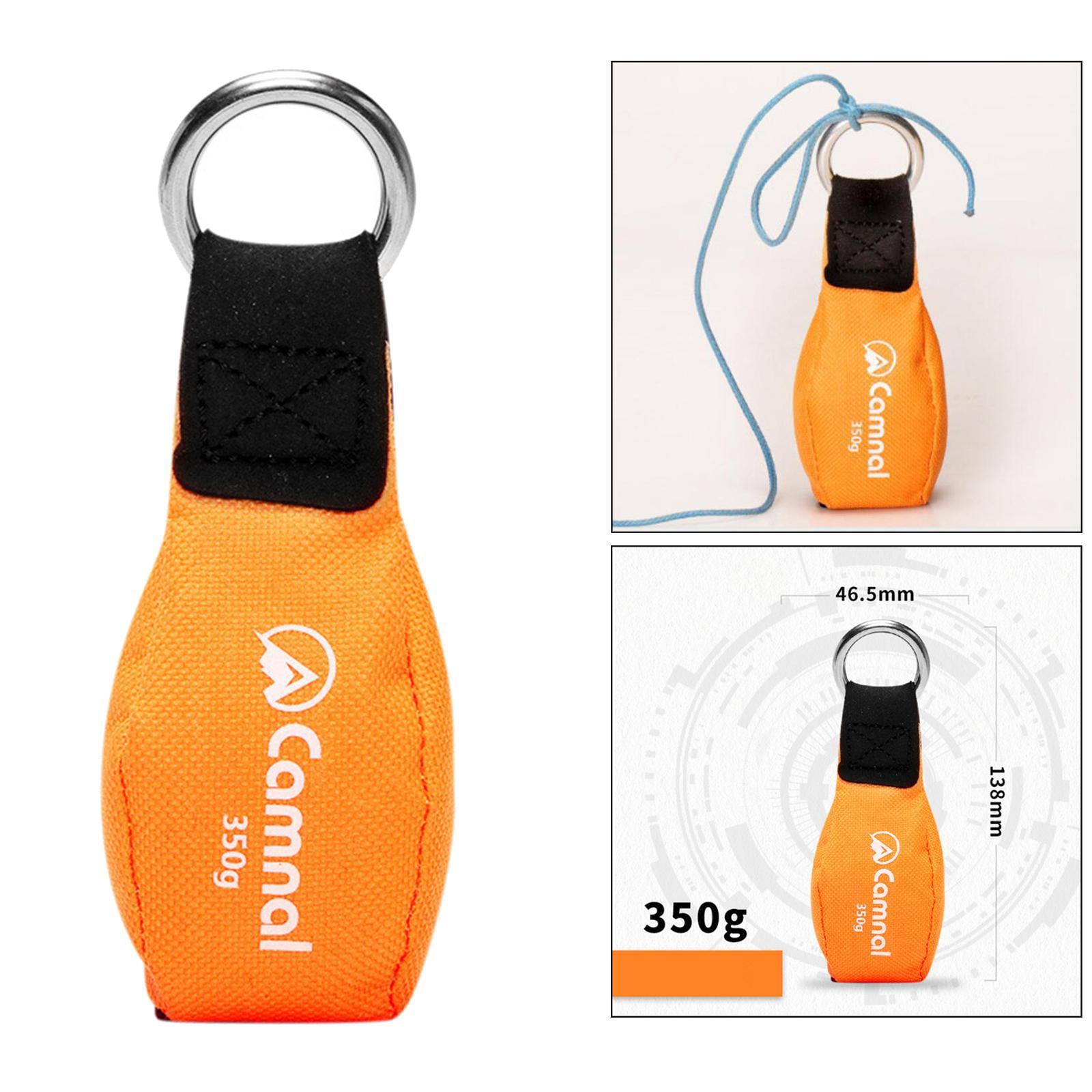Arborist Weight Bag 12. for Tree Climbing Rope Rigging Equipments Orange