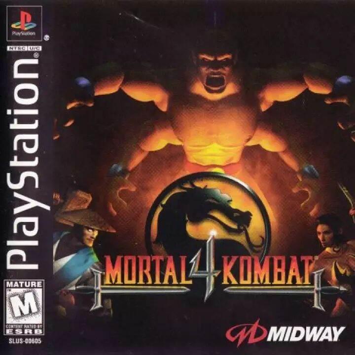 Game ps1 mortal kombat 4