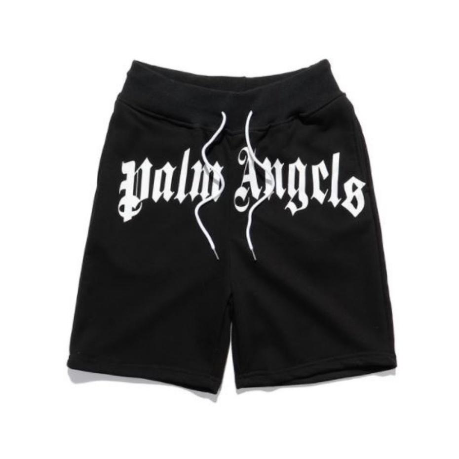 Quần short thun Unisex, quần đùi nam nữ in chữ cá tính shopanamy - L