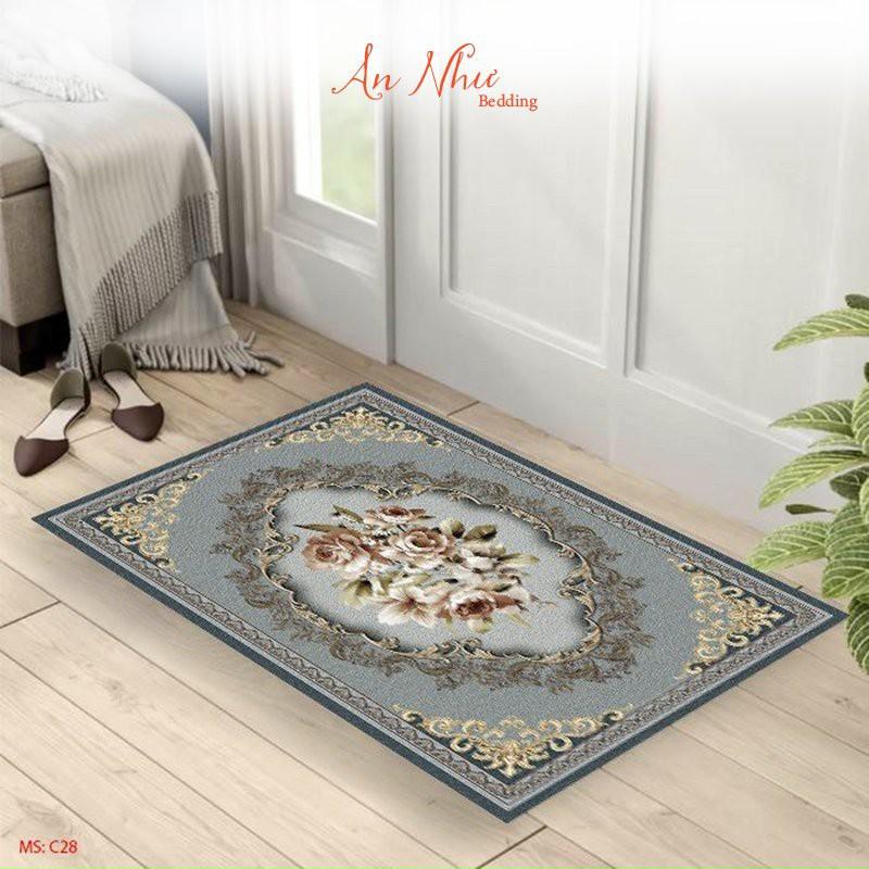 Thảm chùi chân, thảm lau chân 3D kích thước 40x60(cm)