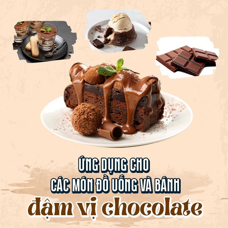 Heyday Bột Cacao Nguyên Chất Không Đường Việt Nam - Dòng Origin - Chứng Nhận UTZ - Hỗ Trợ Giảm Cân - Túi Giấy 250g