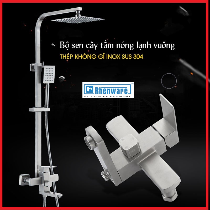 SEN CÂY NÓNG LẠNH INOX 304- THƯƠNG HIỆU  RHENWARE SC- 83130