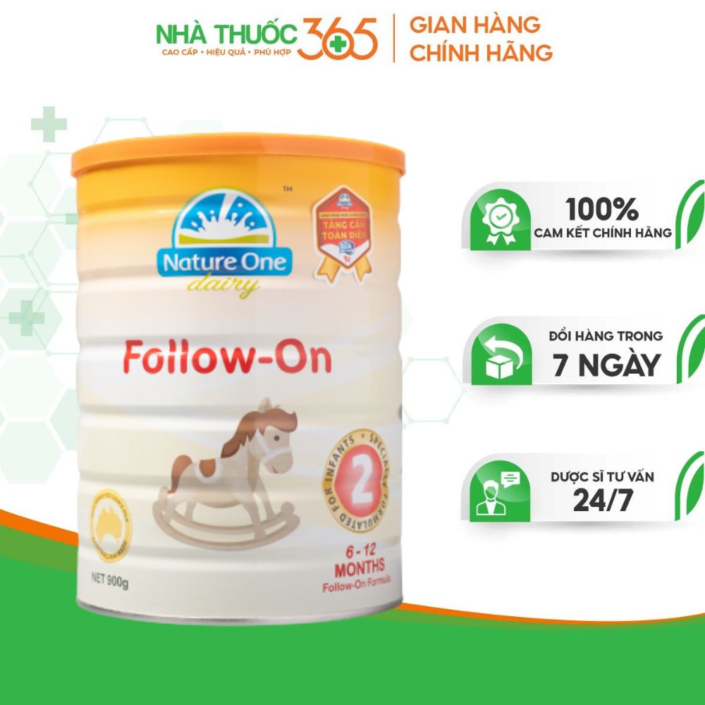 Sữa Bột Cho Bé Từ 6-12 Tháng Tuổi Nature One Dairy Follow On Step 2 – Giúp Bổ Sung Dưỡng Chất Phát triển Toàn Diện Cho Bé - Hàng Nhập Khẩu Chính Hãng